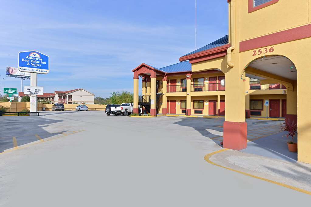 Americas Best Value Inn Downtown Houston Buitenkant foto